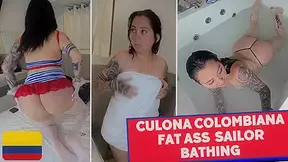 Culona Colombiana - Fat Ass Sailor Bathing - BigAssLatinaVR