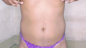 Tiny dick sissy feminization and strip