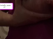 Extreme lactation auto drip and spray pouring milk on 40K huge MILF tits