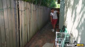sneaky perv gets fucked