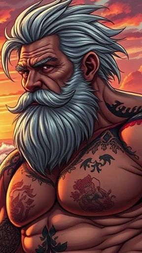 Ai Art Rugged Fantasy Men