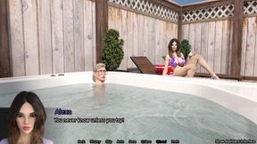 Sexbot Rails Stepmom by the Pool - Sexbot Futa #3 Gameplay
