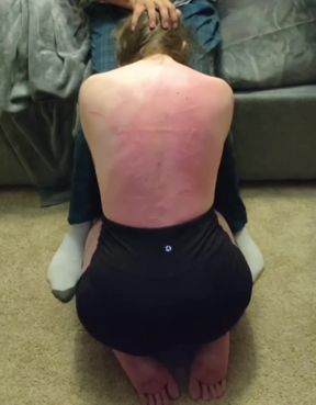 Amateur pain enthusiast takes a whipping