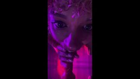 Succubus welcomes Hellhound to the Underworld