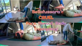CRUELFace, Throat, Body Trampling! - Bellafussara