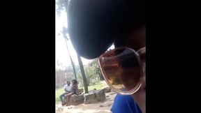 public intimate moment