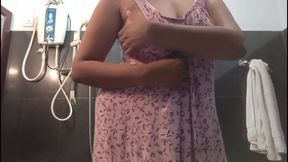 Famouse Indian Actress Anne Musterbating in Bed with Big Shaggy Boobs and Wet Pussy