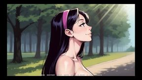 my new girlfriend [ taboo hentai game ] ep.79 my gf best friend is sexting while i m with my step sister in the changing room !