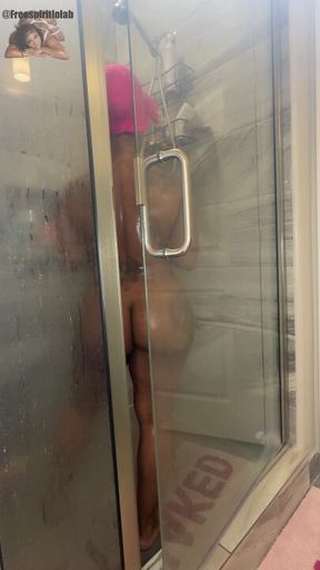 POV- Creepy Peeping Tom shower views