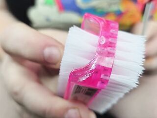 Toying My Shaggy Pussy in the Car During the time that Parked in Public.