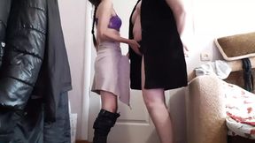 Two girls get off together in private&#x1F92B;, squirting their way to solo orgasms unseen by prying eyes - Lesbian-candys