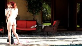 lily cade and veronica ricci eat ass outdoors
