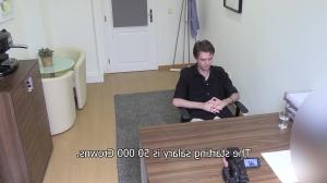 A computer network technician with a monstrous boner