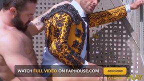 MENATPLAY - Bull fighter Denis Vega anal fucked by businessman