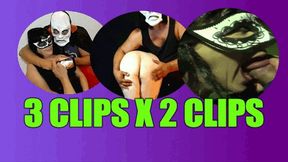 3 CLIPS X 2 CLIPS OFERTA