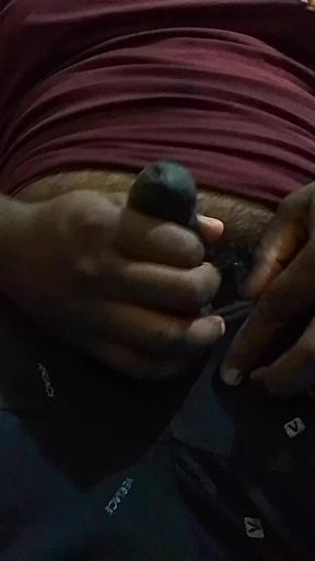 Black Dick Hard Cum