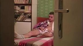 ”In his college room Filip Smirnov watches porn & jerks off.”