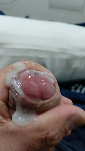 Big cum and big head