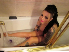 Makeup Room Bath BTS With Christy Mack