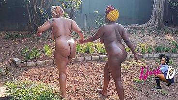 Village girls play with sex toys for the first time