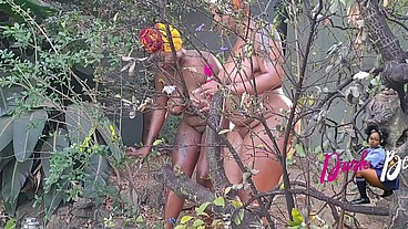Village girls play with sex toys for the first time