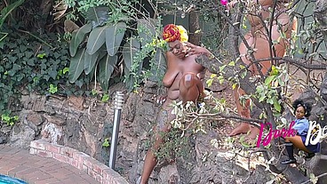 Village girls play with sex toys for the first time