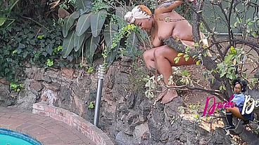 Village girls play with sex toys for the first time