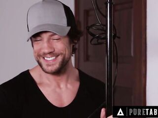 PURE TABOO Pervert Assistant Catfishes Inexperienced Actress Abella Danger Into Thinking This guy's Her Co-Star