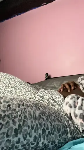 In Pj’s, At Bedtime I Horny (Masturbation) (Ebony Babe) (Solo Pretty Pussy Play + Happy Ending)