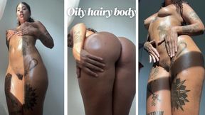 Oily hairy body