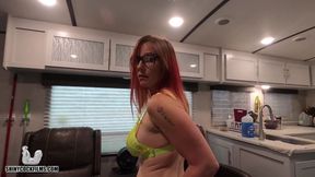 Desperate stepmom fucks her stepson to avoid prison