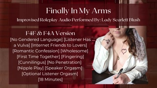 F4F Audio Roleplay - A Romantic Confession From Your Internet Friend - Friends to Lovers Improv