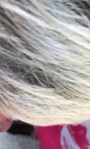 Crossdresser Bobbi's Blowjob at Work