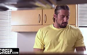 Muscular Stepfather Gives His Troubled Stepson The Anal Support He Needs After A Night In Jail