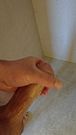 Jerking off huge cumshot