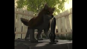 H0rs3 - dog and dildo