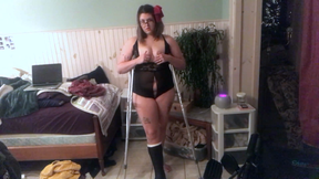 Getting Creative With my Crutches