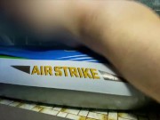 Fucking water filled Intex Air Fighter plane