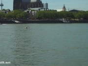 Public ass flashing by Jeny Smith in Cologne