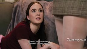 Busty Nanny Gives Bratty Girl A Mixture Of Discipline And Sex - Ryan Keely, Hazel Moore | Cuntsway