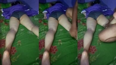 Asian wife gets a fast handjob by her cheating husband