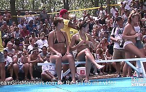 Exhibitionist Milf Wet T-shirt Contest At A Nudist Resort
