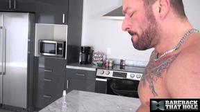 BAREBACKTHATHOLE Inked Alessio Romero Fucks Gay Bottom Hugh Hunter