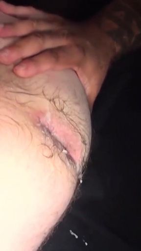 BEARFILMS - Tattooed bear Marc Angelo barebacks chubby stud