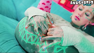 ANAL Loving Alt Pornstar Takes Deep Tattooed Dick &ndash_ Extreme Gaping Ass