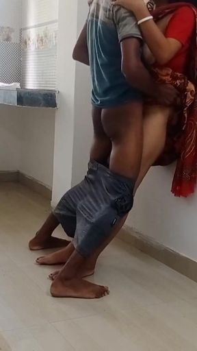 House clean time sex by kamwali bai   Clip 2