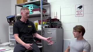 Security room sex for Brody Kayman and Kyle Michaels