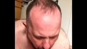 Bearded Hunk Takes It All: Epic Bareback Blowjob Session – Hot Gay Action