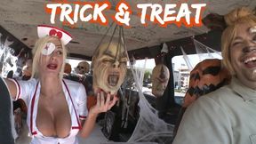 BANGBROS - Halloween Special With Puma Swede On The Bang Bus #FBF