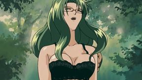 Busty Green Hair Seductress Savoring Hairy Pussy&#x270C; In 69